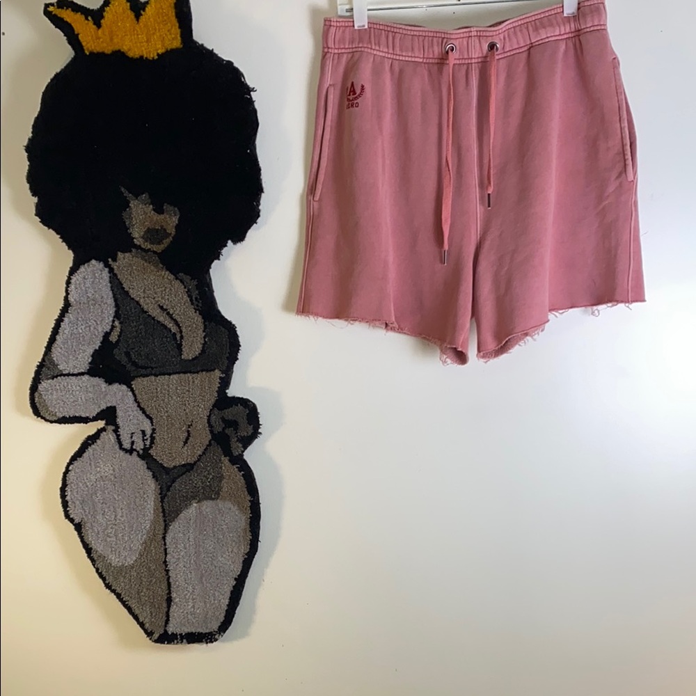 Aeropostale Pink Athletic Shorts Relaxed Fit